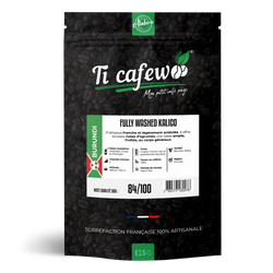 Sachet 125 g de café Kalico du Burundi 100 % arabica, torréfaction médium