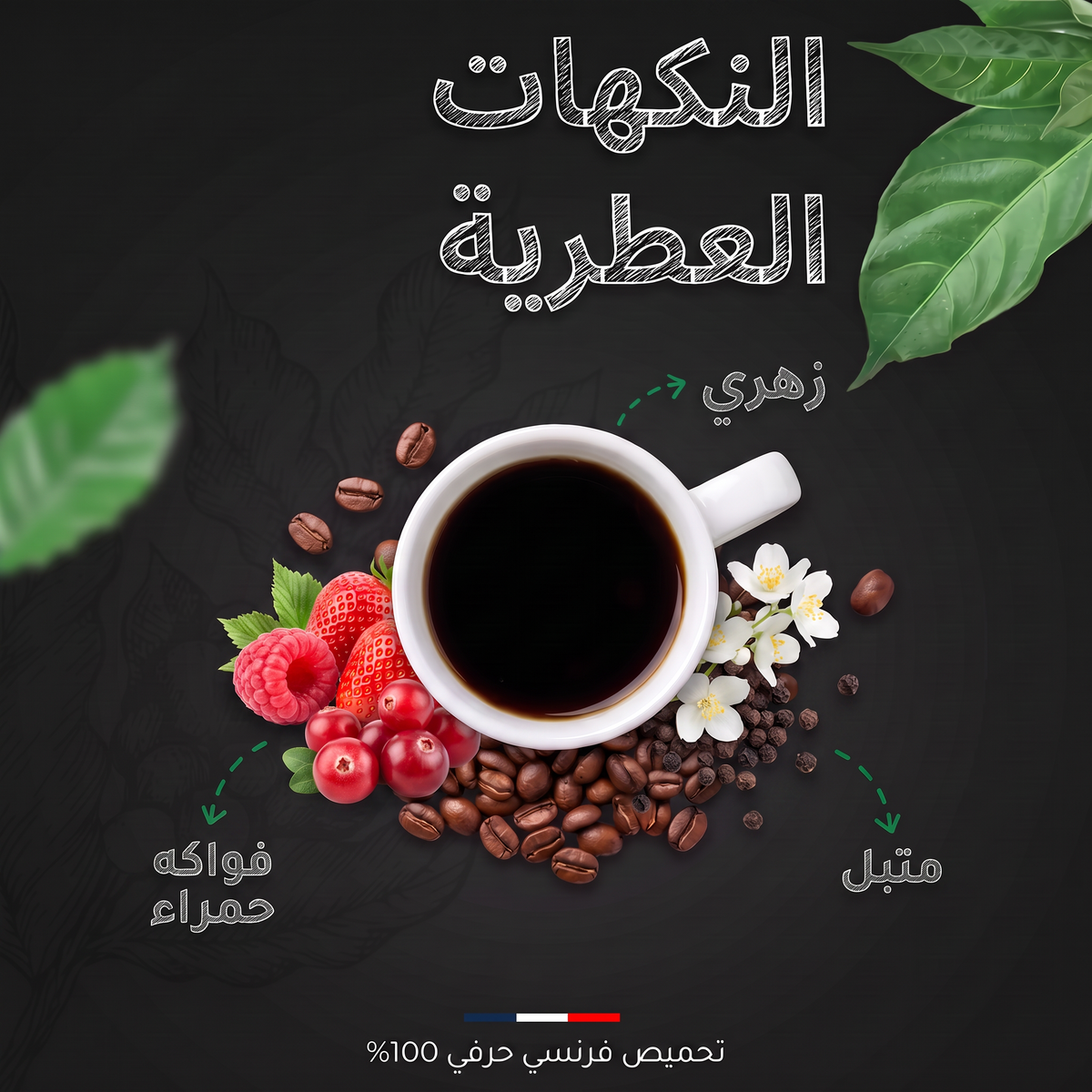 النكهات العطرية لقهوة سومطرة غايو ماونتن عضوية