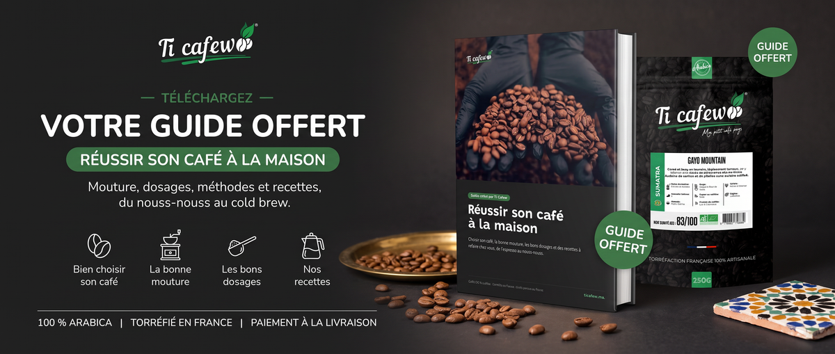 Guide offert Ti Cafew : réussir son café à la maison