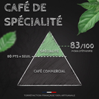 Note SCA du café Moka d'Éthiopie Sidamo BIO : café de spécialité