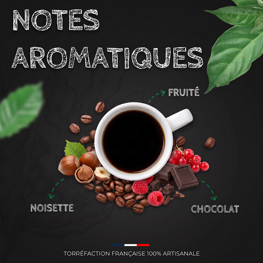 Notes aromatiques du café Costa Rica SHB